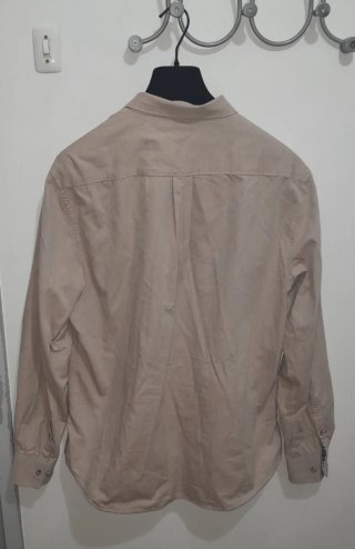 Camisa MLN Beige Hombre