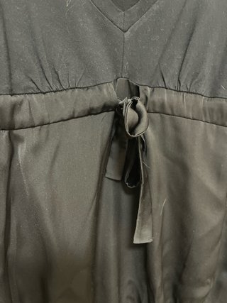 Camisa negra manga larga