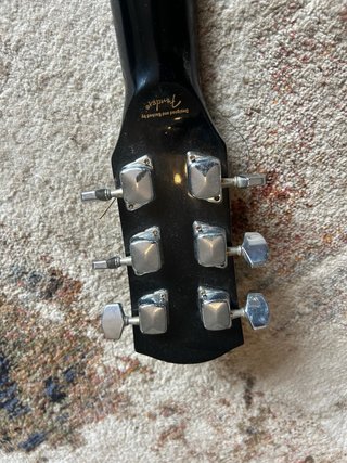 Guitarra Acústica Negra