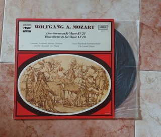 Vinilos Wolfgang Amadeus Mozart