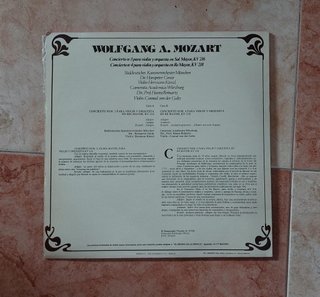 Vinilos Wolfgang Amadeus Mozart