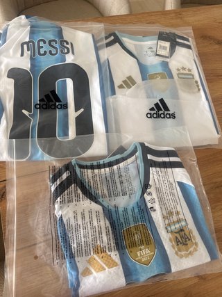 Camiseta Argentina Mujer Talla S  al  XL Adidas