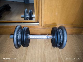 Bicicleta Estática NordicTrack GX 4.4 PRO más pesa