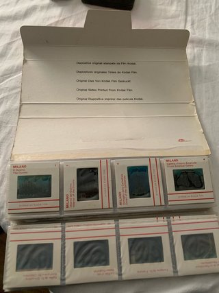 Cajas Diapositivas Kodak MILANO 60 uds