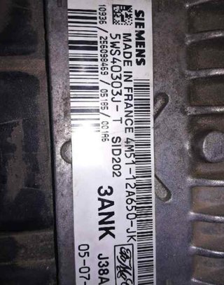 Centralita ford 1250542 4m5112a650jk focus berlina