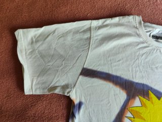 Camiseta Naruto Manga Corta Blanca