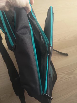 Zaino Dunlop Elite Nero/Verde Acqua