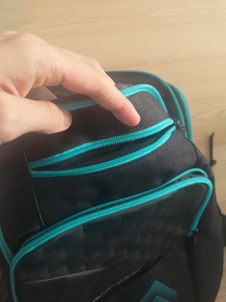 Zaino Dunlop Elite Nero/Verde Acqua