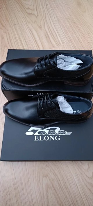 Zapatos de vestir ELONG negros talla 42