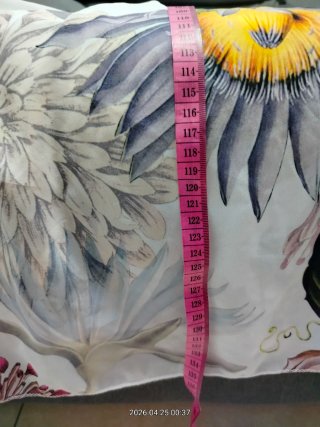 Vestido largo estampado floral