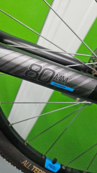 Bicicleta RockRider ST520 XL 27.5 Negra/Azul