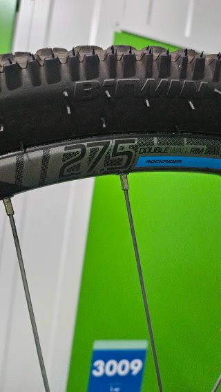 Bicicleta RockRider ST520 XL 27.5 Negra/Azul