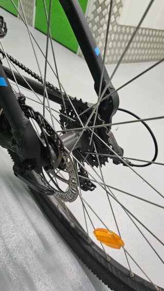 Bicicleta RockRider ST520 XL 27.5 Negra/Azul