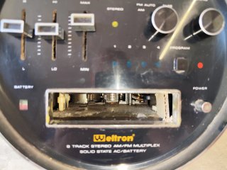 Weltron 2001 Space Ball Radio Stereo 8 Vintage