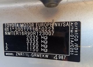 Salpicadero toyota corolla verso (r1) 1.8 429201