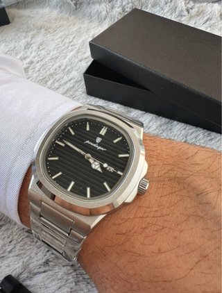 Conjunto 2 Relojes Poedagar Hombre -Estilo clásico