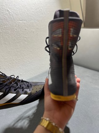 Botas Boxeo Adidas Negras y Amarillas