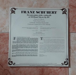 Lote Vinilos: Dvořák, Schubert y Édouard Lalo