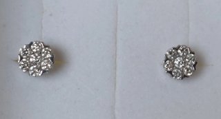 Pendientes Alda Joyeros Oro 18k Diamantes