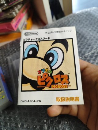 Mario Picross Game Boy