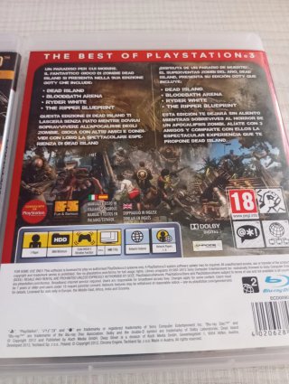 PS3 Battlefield 4 + Dead Island + Crysis 3