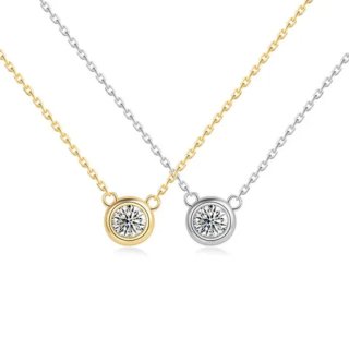 Collana Argento 925 con Diamante Labgrown