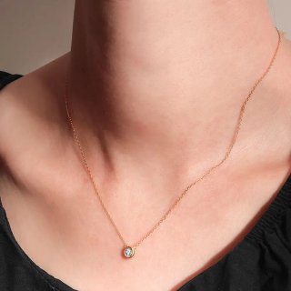 Collana Argento 925 con Diamante Labgrown