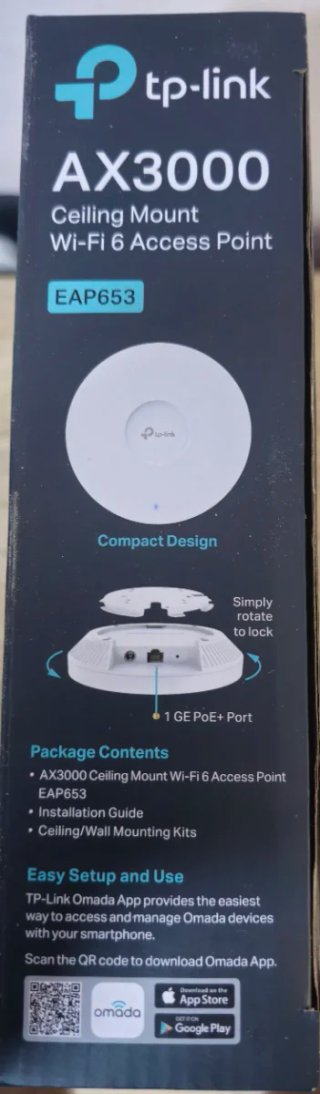 TP-Link Omada EAP653 AX3000 Wi-Fi 6