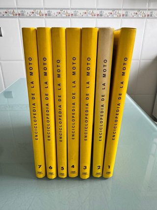 Enciclopedia Mundo moto 7 tomos