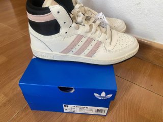Zapatillas Adidas Top Ten RB W Beige/Rosa Talla 37