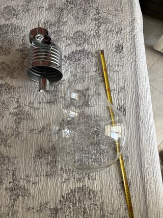 Lampadario a forma di lampadina