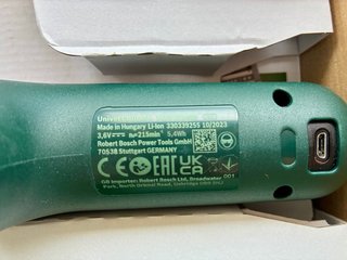 Bosch UniversalBrush 3.6V con accesorios