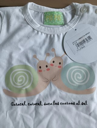 Conjunto bebé unisex  T 12 + peluche