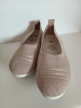 Zapatos planos color maquillaje T.36