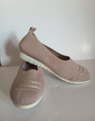 Zapatos planos color maquillaje T.36