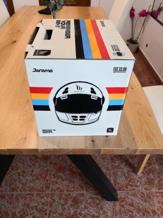 Casco Integral MT Jarama Negro/Naranja