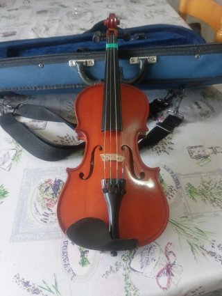 Violín 1/8 con funda y arco