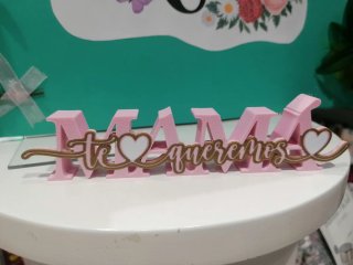 Soporte 3D Mamá te queremos