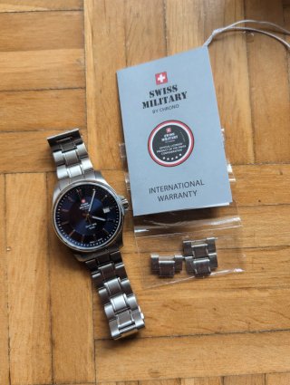 Reloj Swiss Military esfera azul