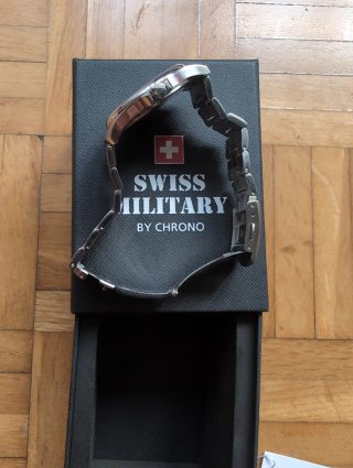 Reloj Swiss Military esfera azul