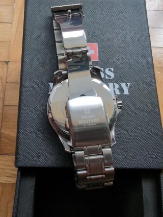 Reloj Swiss Military esfera azul