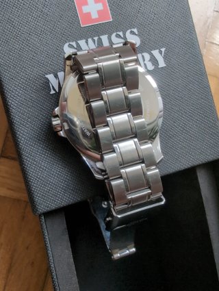 Reloj Swiss Military esfera azul
