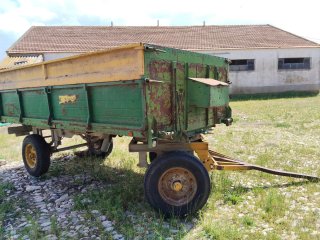 Remolque basculante de 5000kg300