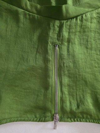 Blusa Pull & Bear sin mangas verde T.M