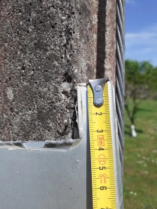 Alféizar aluminio gris varios tamaños