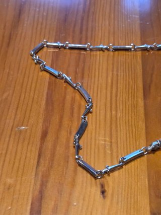 Collana Cesare Paciotti Uomo Argento