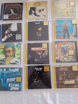 12 CDs Elton John Remasterizados