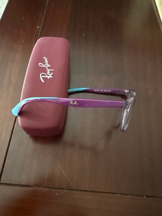 Gafas Ray-Ban moradas y turquesa