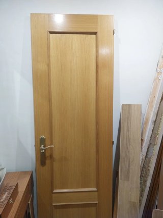 Puerta de madera de roble 205×64,5