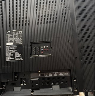 Televisión JVC Negra